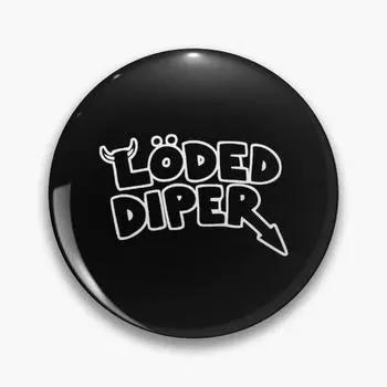 Loded Diper, мягкая пуговица, забавная брошь, мультяшный декор, подарок, модный значок, воротник, шляпа, женская одежда, ювелирные изделия, булавка на лацкан для влюбленных