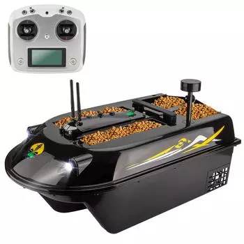 Лодка для наживки с GPS, радиоуправлением, нагрузка 8 кг, с дистанционным управлением 600 м, лодка для морской рыбалки с эхолотом Bait boat