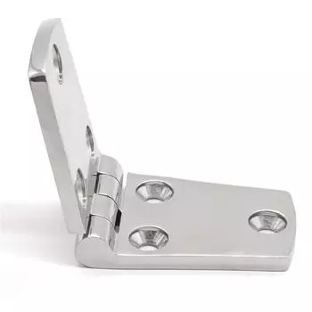 Лодочная стальная зеркальная полированная дверная петля, аксессуары для лодок белый