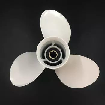 Лодочный гребной винт 11 1/4x14, подходит для подвесного двигателя Yamaha 40HP-55HP, 3 лопасти, алюминий, 13 зубьев, OEM НЕТ: 663-45958-01-ЭЛ 11,25х14 YAL3131114x14RH