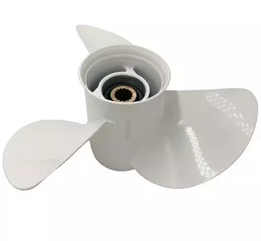 Лодочный гребной винт 13 1/2x15, подходит для подвесного двигателя Yamaha 60HP-115HP, 3 лопасти, алюминий, 15 зубьев, OEM НЕТ: 6Е5-45947-00-ЭЛ 13,5х15 YAL3151312x15RH