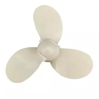 Лодочный гребной винт 7 1/4x5, подходит для подвесного двигателя Yamaha 2HP, 3 лопасти, алюминиевый OEM, НЕТ: 6Ф8-45942-01-ЭЛ 7,25х5 7 1/4x5