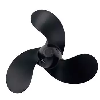 Лодочный гребной винт 7 3/8x5 3/8 подходит для подвесного двигателя Suzuki 2,5 л.с./3,5 л.с., 3 лопасти, алюминий, 10 зубьев(Штыревой привод) SAL310738x538RH