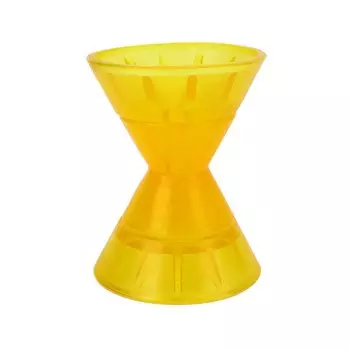 Лодочный прицеп морской носовой ролик 3 части снижение сопротивления желтый ПВХ литой кемпер лодочный прицеп RV ролик,