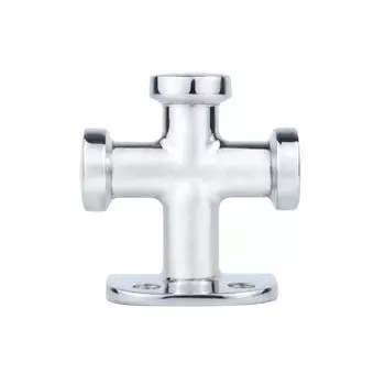 Лодочный тумба 63*63 Тумба из нержавеющей стали 316, маленькая одинарная крестообразная тумба, цилиндрическая тумба для яхт