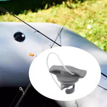 Лодочный воздушный клапан, сменная надувная крышка для резиновой лодки, плота, каяка серый