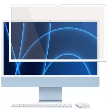 LOE iMac 24 дюйма 2021 г. Защитная пленка Blue Light Cutting Adhesive Frame Повторяемая Съемная 24 M1 (iMac 2021)