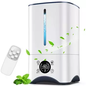 Lofamy Большой Ультразвуковой Тип Новейший УФ Дезинфекция Влажность Подача воды от Ароматического увлажнения УФ Энергосбережение 8-часовой таймер выключения Светодиод Sleep