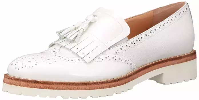 Лоферы Белая подошва Кисточки Лоферы LUCA Белый см 2E [Luca Grossi] Женские B778M-TS 23.5 белый