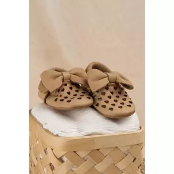 Лоферы Bobby Mink из натуральной кожи с сердцем