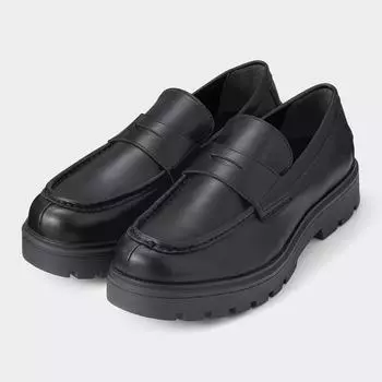 лоферы GU by Uniqlo на массивной подошве
