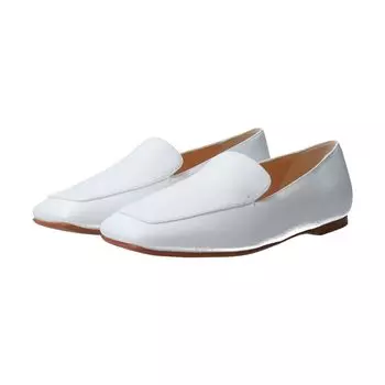 Лоферы квадратный носок Sacket Mocha Shoes см [Fabiosconi] женские Off-White 24.5