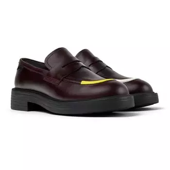 Лоферы легкие TWINS K201687 темные см [Camper] женские коричневые_T99 25.0