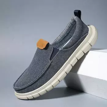 Лоферы Мужская повседневная обувь Дышащая удобная обувь для ходьбы на открытом воздухе 39 синий