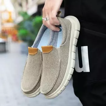 Лоферы Мужская повседневная обувь Дышащая удобная обувь для ходьбы на открытом воздухе 39 синий