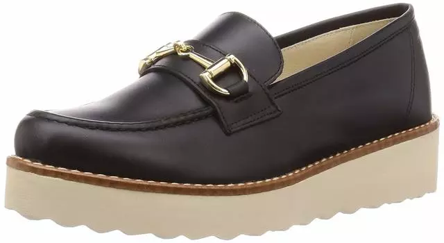 Лоферы на плоской подошве BONTRE 06702 см [Bontre] Женские 23,5 чёрный
