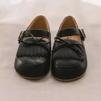 Лоферы с лентой унисекс Baby Jam, черные-A063 120