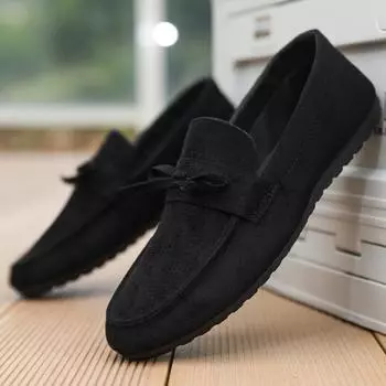 Лоферы Slip on Мужская повседневная обувь с закрытым носком Мужская обувь Удобная мужская вулканизированная обувь Легкая обувь Zapatillas De Hombre 39