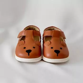 Лоферы унисекс Baby Jam Bear Squeak Brown-Y860 120