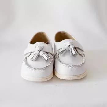 Лоферы унисекс Baby Jam Bebe Marco Squeak White-Y858 120