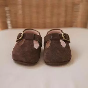 Лоферы унисекс Baby Jam Semutori коричневые-BB240A 120