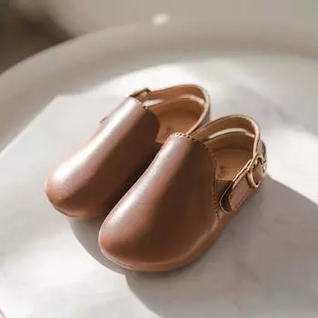 Лоферы унисекс с ручкой Baby Jam Brown-181 170