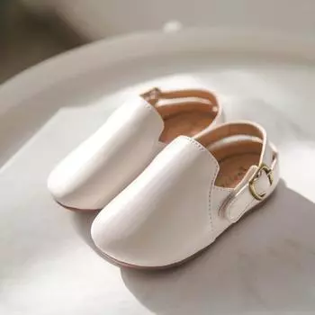 Лоферы унисекс с ручкой Baby Jam цвета слоновой кости-181 160