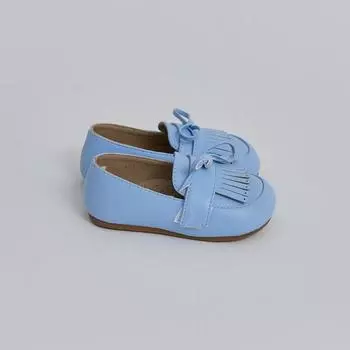 Лоферы унисекс в стиле барокко Baby Jam синий-A111 130