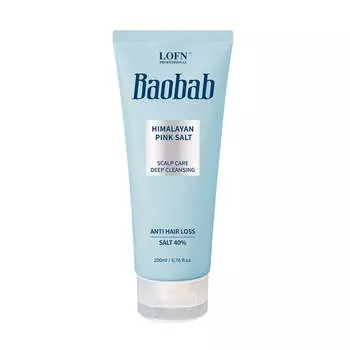 LOFN Baobab Гималайская розовая соль Уход за кожей головы Глубокое очищение 200 мл * 1 шт./2 шт./3 шт. 1Pc