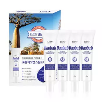 LOFN Эмульсия для кожи головы с баобабом 15 мл * 4 шт./7 шт./14 шт. 4Pcs