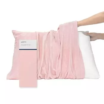 LOFTY Pillow Towel Made in High Quality All Envelope Pillow Pillow All Sweat Supple to the Fully 44 x 80 cm Cover, Fabric, Japan, Cotton, 100% Cotton,