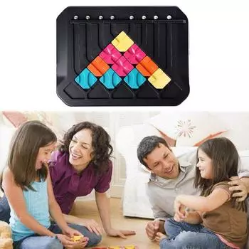 Логическая игра Marble Circuit. Отличный подарок для детей, которые любят головоломки и головоломки. Развлечение для детей и взрослых.