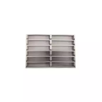 Logifact MIWA A4 book type N gauge автомобильный чехол для хранения сменная 12-местная стелька из уретана x 5 шт. Цвет: Серый 296мм x 201мм x 20мм