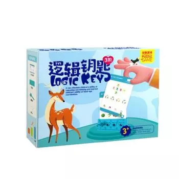 Логика игры на соответствие Тренировка ключевого мышления Монтессори Головоломка для ключевого мышления Игрушка Дети Style 3