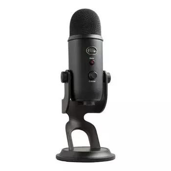 Logitech G Blue Yeti игровой микрофон BM400BK USB конденсаторный микрофон игровой потоковой передачи распространения микрофон затемнение черный черный ПК Mac PS5