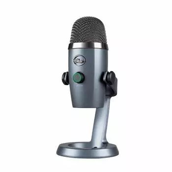 Logitech G Blue Yeti Nano BM300SG USB игровой микрофон конденсаторный микрофон Mac PS5 PS4 PC Shadow Gray игровой микрофон для прямой трансляции микрофон