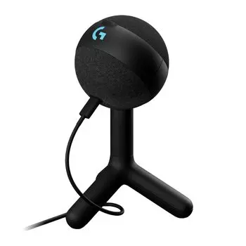 Logitech G Игровой микрофон YETI ORB Конденсаторный микрофон Потоковое распределение Шумоподавление RGB LIGHTSYNC USB BLUE ПК MAC Игровой микрофон