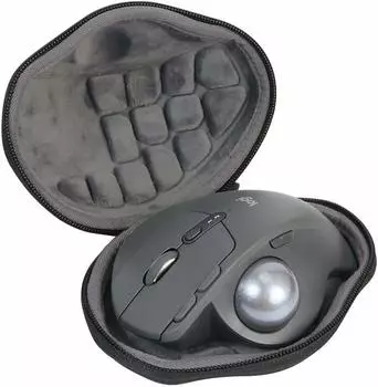 Logitech MX ERGO Bluetooth Wireless Trackball MXTB2 MX ERGO S Удобный жесткий чехол-сумка Специальное дорожное хранилище Совместимость с MXTB2d/MXTB1s, чёрный