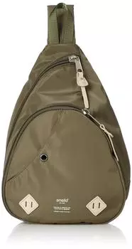 Logo Print Body Bag URBAN Khaki [Anello] O.D AT-S0231