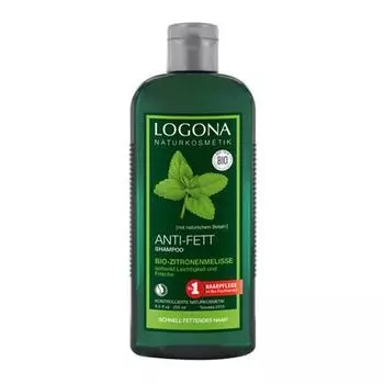 Logona Balance Шампунь с лимонным бальзамом для жирных волос 250 мл