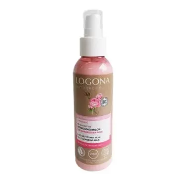 LOGONA обычный импорт Очищающее молочко 125 мл нужно для двойного лица сухое [японский продукт] Rose [Без мытья, кожа/нормальная кожа]