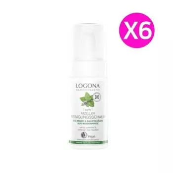 Logona очищающая пенка с мятой и гамамелисом 100 млX6