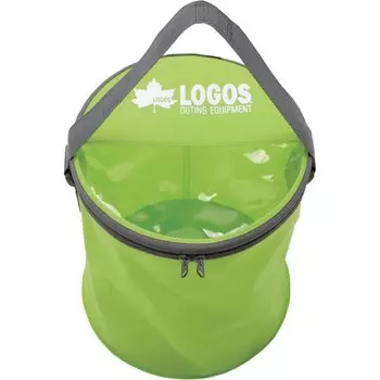 Logos Aqua FD Bucket Foldable Cooler Box (88230160), зелёный