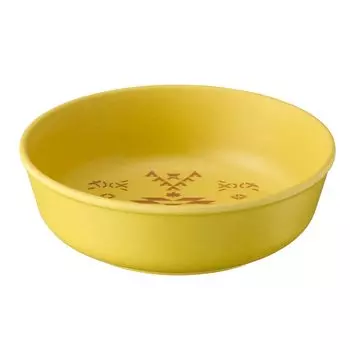 LOGOS ECO TAKE Bowl 81284811 Yellow Diameter x Height (LOGOS LAND) Size (approx.) 14.5 4.5cm жёлтый