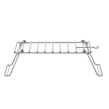 LOGOS Fire Rack L 81064172 Кемпинг Открытый Складной Можно разместить непосредственно