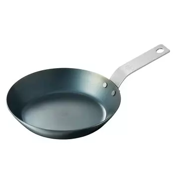 LOGOS Сковорода-гриль Iron Craftsman 16 81062257 Синяя Ширина x Глубина x Высота см (ок.) 16.3 25.4 7.2 (включая ручку) синий