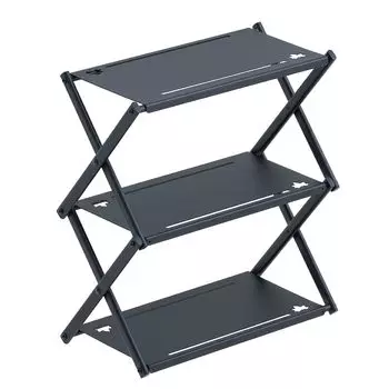 LOGOS Iron Custom Rack Table Dutch Oven 73591005 Можно разместить непосредственно в духовке, сумка для хранения прилагается чёрный