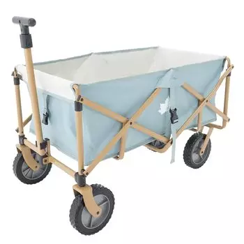 LOGOS Life моющийся переносной 84720732 Ширина 84 x Глубина 53 x Высота 55 см уличный фургон моющийся кемпинг (Красочные логотипы) (Светло-синий) (Прибл.) светло-синий