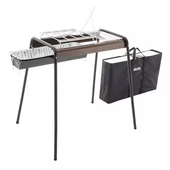 LOGOS Modern Cooking Grill L Complete 81061630 Brown Width 85 x Depth 65 x Height cm eco-logosave [When assembled] (approx.) 80/36