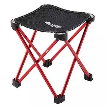 Logos Outdoor Chair 7075 Cubic Chair 73175001 Lightweight Polyester Red Duralumin Load Capacity 120kg Outdoor Folding Camping Chair